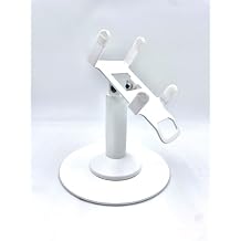 Clover Flex 3 / Flex 4 Freestanding Swivel and Tilt Stand with Round Plate White