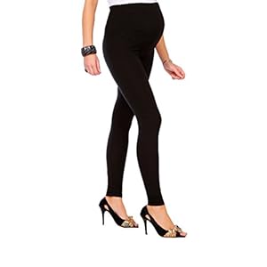 FUTURO FASHION Womens Maternity Leggings Full Ankle Length Cotton Leggings Comfortable Maternity Leggings for Ladies…