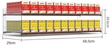 Store Display Rack Wall Mounted Storage Rack Supermarket Convenience Store Automatic Cigarette Rack Space Saving Assembled Display Cabinet,Cigarette Display Case,Acrylic Cigarette Display Ca image 3