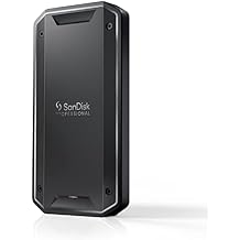 SANDISK Professional 1TB PRO-G40 SSD - Up to 3000MB/s, Thunderbolt 3 40Gbps, USB-C 10Gbps, IP68 dust/Water Resistance, External Solid State Drive - SDPS31H-001T-GBCND
