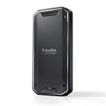 SanDisk Professional 4 To PRO-G40 SSD, jusqu'à 3000 MB/s, Disque SSD portable Thunderbolt 3 (40Gbps), USB-C (10Gbps), Ultra-robuste avec un indice IP68 pour la résistance à l'eau et à la poussière