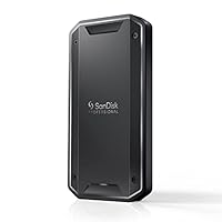 SanDisk Professional 1TB PRO-G40 SSD external Drive, Portable SSD, up to 2700 MB/s External Solid State Drive, USB-C (10GBPs), Ultra-rugged with IP68 rating for dust and water resistance