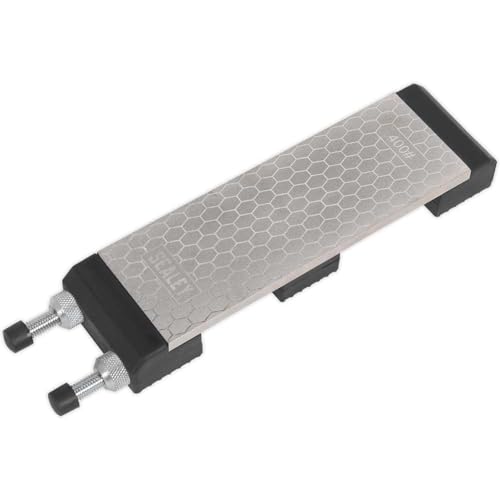 Sealey SCSS1 Diamond Sharpening Whetstone with Adjustable Stone Holder