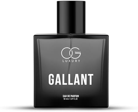 OG BEAUTY Luxury Gallant Eau de Parfum 50 ml | Refreshing Lemon, Sea Water & Musk with Warm Sandalwood | Long-Lasting Perfume for Man | Ideal for Date Nights, Valentine's Day & Premium Gifting