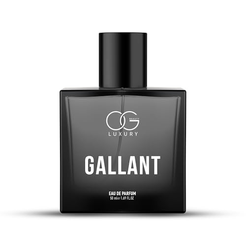 OG BEAUTY Luxury Gallant Eau de Parfum 50 ml | Refreshing Lemon, Sea Water & Musk with Warm Sandalwood | Long-Lasting Perfume for Man | Ideal for Date Nights, Valentine's Day & Premium Gifting