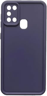High-quality Silicone Case Anti-Shookprof with Soft Touch And Camera Protection Compatible with Samsung Galaxy M31 (Dark Purple)