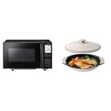 【Amazon.co.jp限定】 コイズミ 単機能 電子レンジ 18L 一人暮らし 二人暮らし + クックプレート 電子レンジ調理器KRD-PL01/C