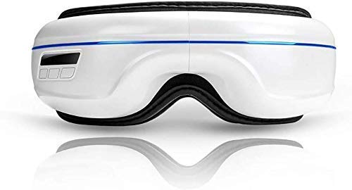 Preisvergleich Produktbild Pkfinrd Elektro-AugeMassager mit Hitze, Luftverdichtung Bluetooth Musik Wiederaufladbare Augentherapie Massage for Entlasten Überanstrengung der Augen Augenringe Eye Taschen Dry Eye verbessern Schlaf