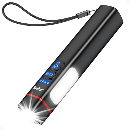 Blukar 2026 Linterna LED Recargable Gen2, Superbrillante Linterna Pequeña