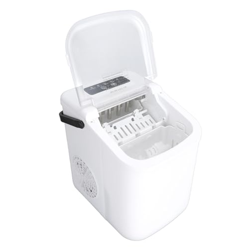 Máquina compacta para hacer hielo portátil 12 formas miniatura 3
