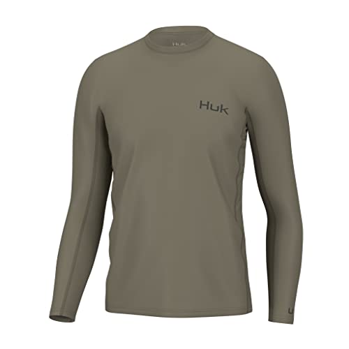 Image of HUK Men's Icon X Long Sleeve Shirt, Performance Fishing Shirt