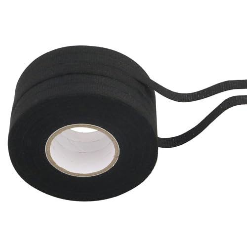Image of SONAKY Wiring Harness Tape High Temp Wire Cable Loom Self-Adhesive Fabric Tape for Electrical Automotive Engine Harness Wrap Protection Noise Damping Cables Fixed 0.35 Inch x 50 FT 5 Rolls