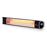 PANTALLA LED: Con su práctico panel táctil con pantalla LED, puedes seleccionar entre 9 niveles de calor con sólo pulsar un botón o ajustar el temporizador de desconexión con un margen de 1 a 24 horas.