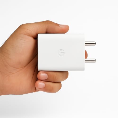 Image of Google 30W Type-C Fast Charge Wall Adapter Compatible with Pixel 10a /9a /8a /7a /6a, Pixel 10 /9 /8 /7 /Pro /XL /Watch /Chromebook /Buds /Tablet, 30watt USB C Quick Adaptor, 30 w Original Rapidly Charging, White