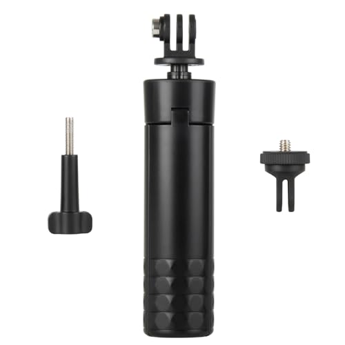 HSU Tripod Stand + Selfie Stick Pole - Waterproof Hand Grip for GoPro Here 13 12 11 Insta360 X5, X4, X3, X2, AKASO DJI Osmo Action Camera Extension Monopod Accessories - Thumbnail 7