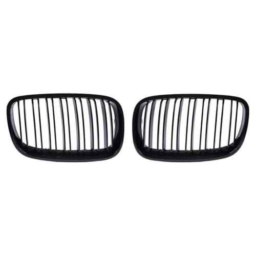 Calandre avant noir brillant double lamelle pour remplacer grille BMW X6 E71