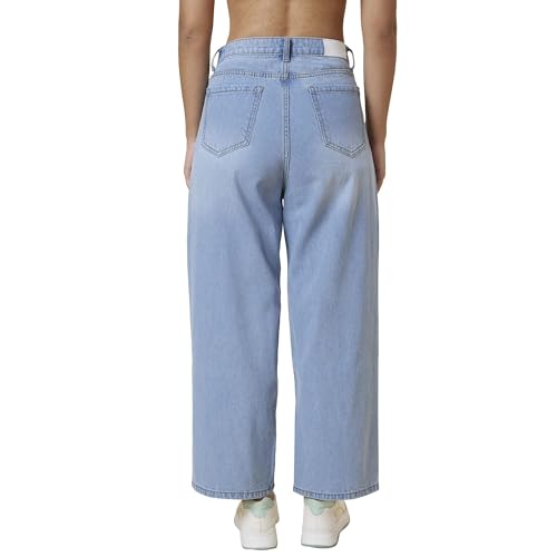 Image of Globus Women Blue Boyfriend Fit Mid-Rise Jeans-3635948001