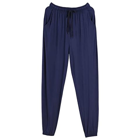 ARTRAY Plus Size Men's Soft Cotton Pajama Pants Cover