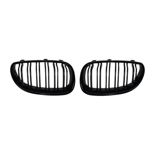 Calandre avant pour Série 5 E60 E61 style M5 double ligne noir