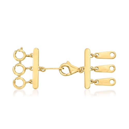 Pure Collection by Ross-Simons Italian 14kt Yellow Gold Layering Clasp
