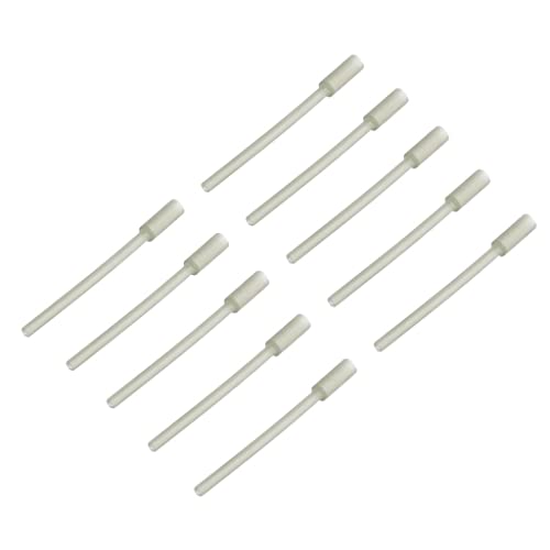 Luzhengyang 10Pcs 60mm Green Inline Lead Inserts for Carp Fishing, Weight Material, Perfect for Inline Lead Setup