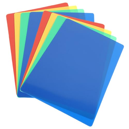 GARIOUANS 8 Piezas Tapetes de Manualidades para Alfombrillas de Plastilina Multiuso Base para Modelado de Arcilla DIY de Colores Seguro y Reutilizable