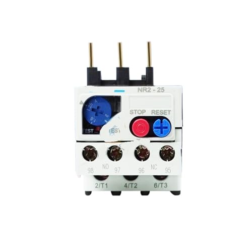 Relais thermique NR2-25 1,25-2A protection surcharge compatible contacteur CJX2
