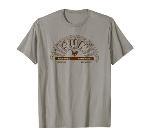 Sun Records Brown Half Logo T-Shirt