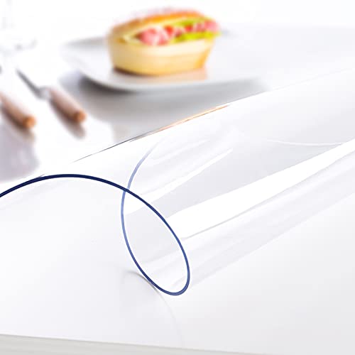 Nappe Transparente PVC Contact Direct Aliments Largeur 60 à 150 cm Multitaille - 2