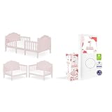 Sweetpea Baby Rose 3-in-1 Toddler Bed, Dream On Me Baby Fairy 5