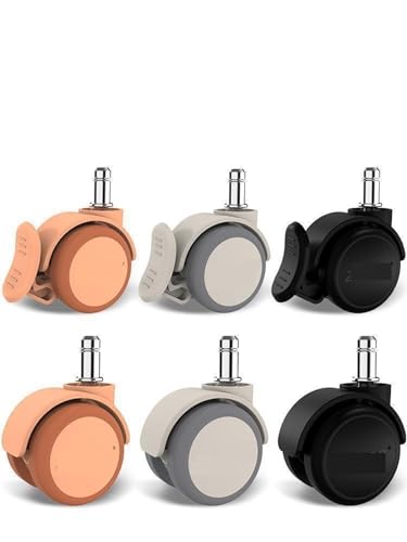 Roue de compétition électrique 2 pouces avec frein pour fauteuil