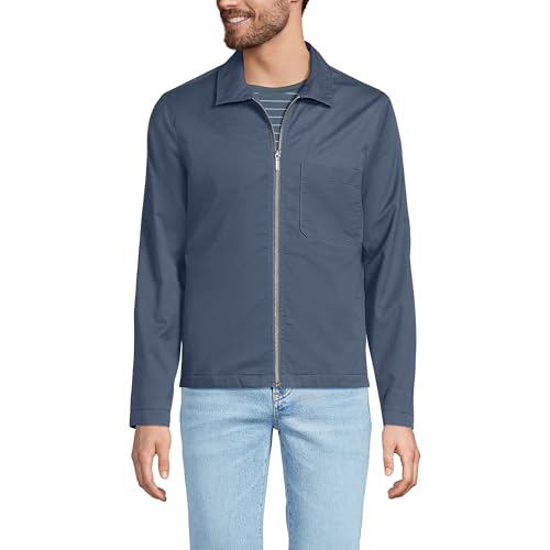 Lands' End Men's Lightweight Full Zip Jacket