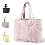 Bolso Tote Para Mujer, Bolso Bandolera Con Hebilla Para Esterilla De Yoga, Adecuado Para Gimnasio, Lugar De Trabajo (Rosa)