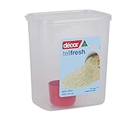 Décor Tellfresh Tall Oblong Storer, 3 Litre Capacity (Pack of 3)