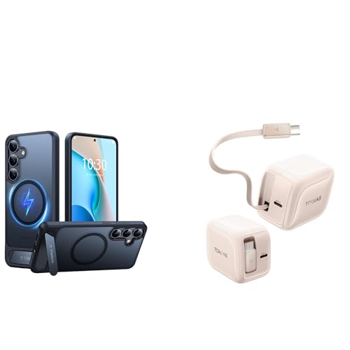 TORRAS FlexLine 40W Dual-Port USB C Charger Block & Magnetic Case — Buy Together to Save 15%