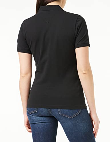 Tommy Jeans TJW SLIM FLAG BUTTON THRU POLO, Polo