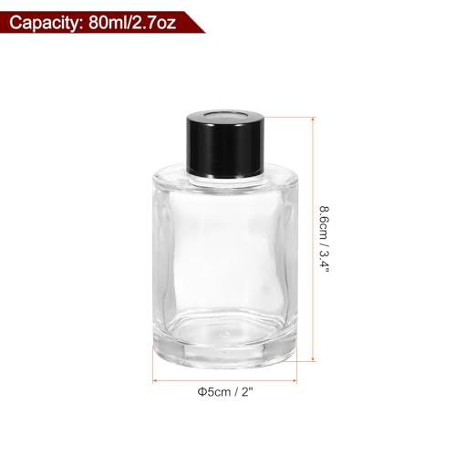 Botella Difusora de Vidrio Vacía 80ml HARFINGTON miniatura 2