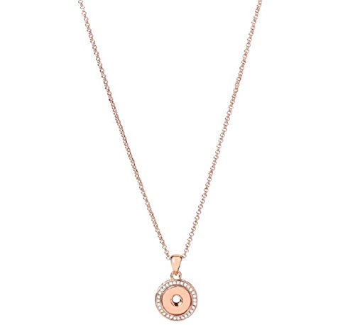 Ginger Snaps Petite Rose (Simulated) Gold Bling Pendant Necklace Gp95-17 Interchangeable Jewelry Accessory #TOP24