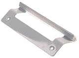 Türgriff für Cookmax 621015, 629001, 625010, 622013, Liebherr FKS 5000-20E für Kühlgerät, Kühlschrank Länge 190mm weiß Höhe 25mm