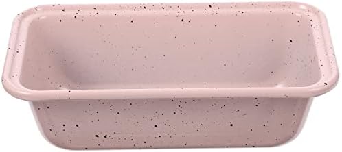 UPKOCH Toast Baking Nonstick Loaf Pan Bread Pan Bread Baking Non-Stick Toast Pans for Oven Baking (Pink)