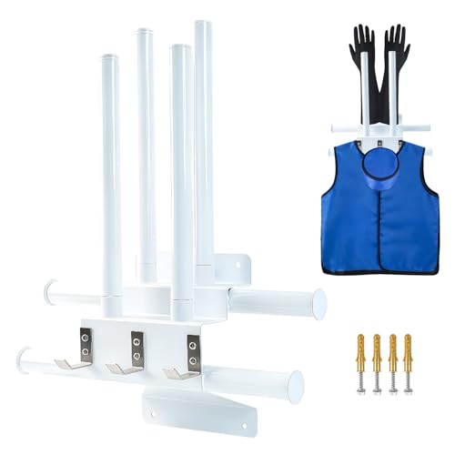 X-Ray Apron Hanger & Glove Holder with 3 Stainless Steel Hooks Alloy Steel by Tordale - Used condition - US$87.39
