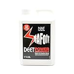 NAF Off Deet Power Performance Fly Spray Refill – 2.5L Long-Lasting Fly Repellent for Horses – High-Strength DEET Formula – Effective Protection Against Flies, Midges & Horseflies