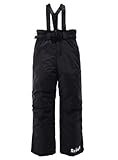 scout schneehose 152 Hauptnähte versiegelt IMPIDIMPI Kleinkinder Schneehose Kinder Skihose TECHTEX Bionic Finish ECO 4 Farben Gr.74 bis 116 (Schwarz Original Scout, 98)