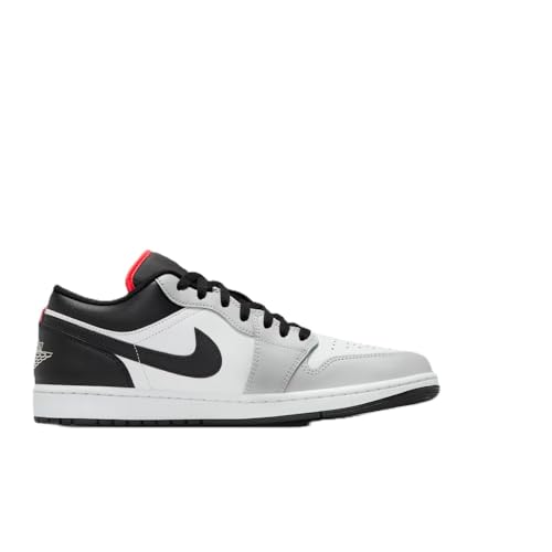 Image of Air Jordan 1 Low Men's Shoes (Neutral Grey /Summit White /Infrared 23 /Black)