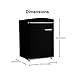 Equator Advanced Appliances Conserv 3.2 cu. ft. RETRO MINI FREEZER Convertible Refrigerator Frost Free 110V