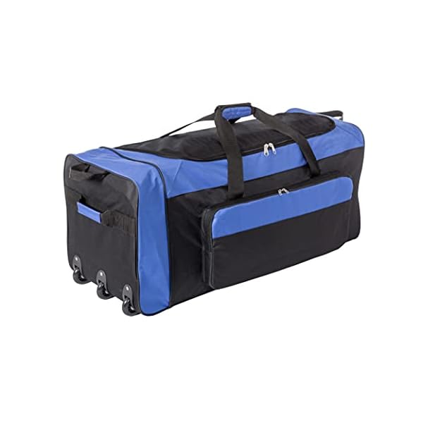 Jetstream Foldable 145L Duffle Bag with Triple Inline Wheels, Large