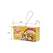 Wondapop Pop Tart and Eggo Christmas Ornament Set, Indoor/Outdoor Tree Decorations and Holiday Home Décor, Pack of 2