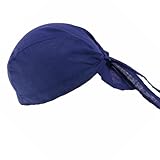Diogeynu Mehrzweck-Kochmütze, verstellbares Bandana-Design, Küche, Kochen, Kopfbedeckung für Restaurant, Bäckerei, atmungsaktive Kopfbedeckung, Tibet, One size