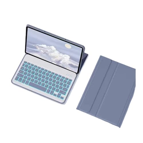 Evita arañazos con la funda teclado Honor X9 Pro de cuero protector lavanda