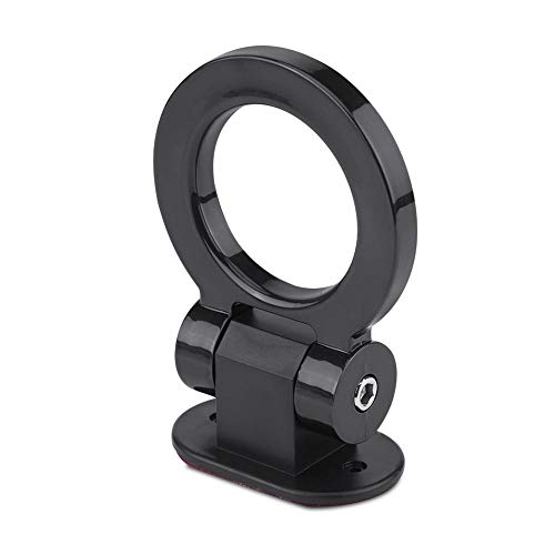 Receiver Mount Tow Hook,Hook Hitch Decoration Car Modified Adhesive Traction Round Ring Towing Bars Trailer Hook Decoration Universal (Black) Adhesive Tow Hook #TOP5